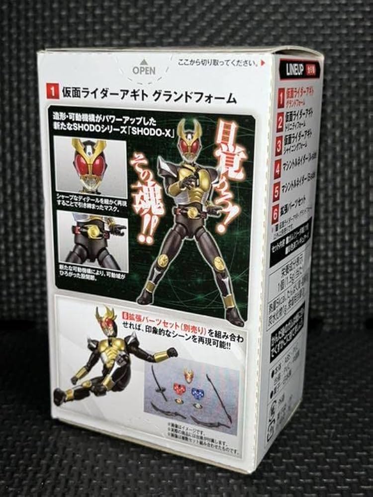 SHODO-X 仮面ライダーアギト コンプセット2